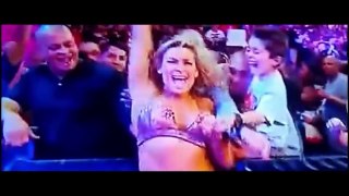 Little kid has to much fun with WWE diva|WOMEN ACTION CLUB|