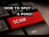 How To Spot A Ponzi SCAM & Ponzi Scheme Thugs