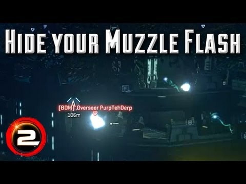 Hide your Muzzle Flash (PlanetSide 2 - Tips/Tricks)