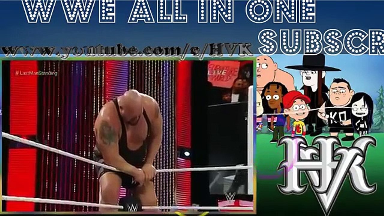 9 Noember 2016 WWE roman reign vs big show