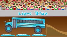 Learn Colors and Numbers | Learning Colors Buses For Toddlers I Learning Videos