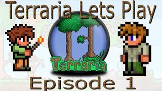 Terria Lets Play #1: A Legendary Wooden Sword!