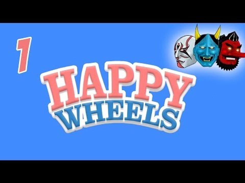 Happy Wheels Part 1 (Josh): For Kids! :D