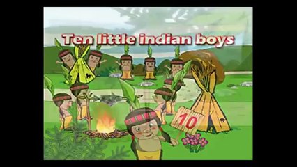 Ten Little Indian Boys Poem | Nursery Rhymes for Kids