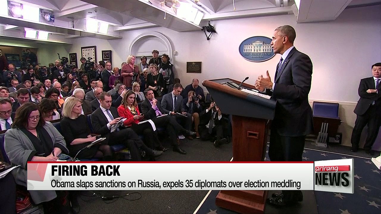 Obama slaps sanctions on Russia, expels 35 dipl...