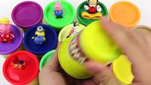 Tom and Jerry Play Doh Surprise Eggs Peppa Pig Frozen Lego Mickey Minions