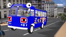 Wheels On The Bus Go Round And Round Children Nursery Rhymes For Kids And Kindergarten