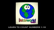 Learning Numbers 1-10 Video in English for Babies, Toddlers, Preschoolers & Kindergarten Children.