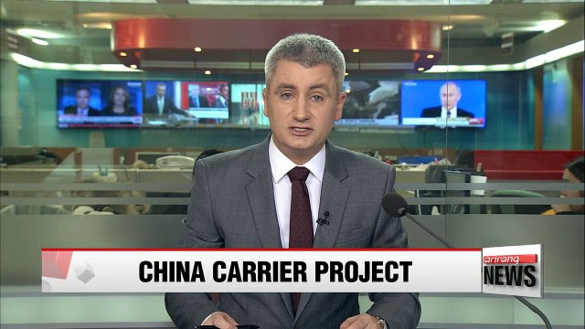 Japanese media outlet reveals photos of Chinese aircraft carrier project