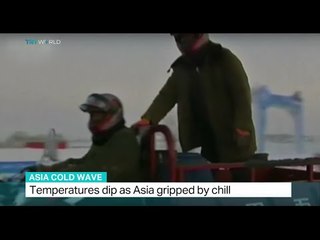 Temperatures dip as Asia gripped by chill