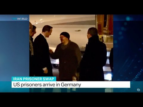 US prisoners arrive in Germany as part of swap deal with Iran