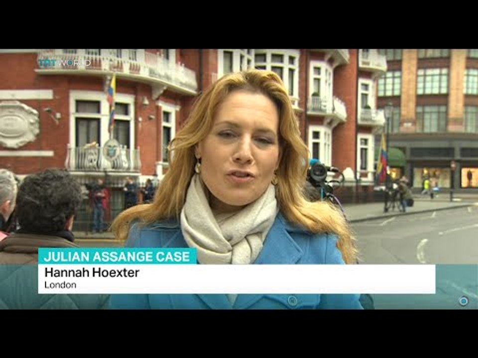 UN says Wikileaks founder Assange arbitrarily detained, Hannah Hoexter reports from London
