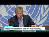 Association between Zika and microcephaly
