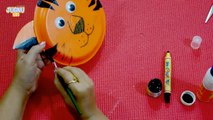 How to create Cute Animals using Paper Plates    Craft Videos for Kids   Jugnu Kids