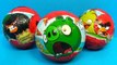 Surprise eggs ANGRY BIRDS! Unboxing 3 eggs surprise Angry Birds with toys! Surprise Collection