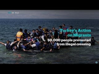 Turkey's action on refugees with numbers