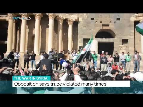 Protests take place against Syrian regime, Francis Collings reports from Turkey's Kilis