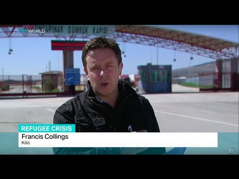 TRT World's Francis Collings reports the latest updates on refugee crisis from Turkey-Syria border