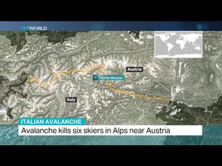 Download Video: Avalanche kills six skiers in Alps near Austria