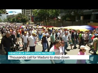 Thousands call for Venezuelan President Maduro to step down