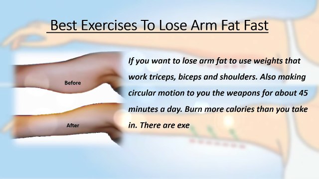 How To Lose Arm Fat Fast Best Exercises To Lose Arm Fat Fast Video Dailymotion