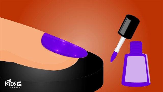 Colors for Kids to Learn with Surprise Nail Arts Kids Children Toddlers Learning Colors Kids Video