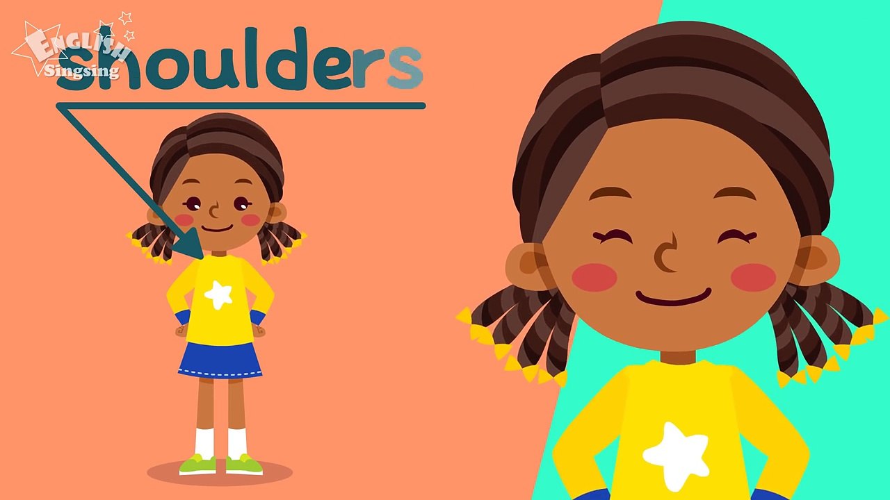 Kids vocabulary - Body - parts of body - Learn English for kids - English educational video