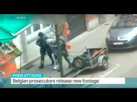 Belgian prosecutors release new footage of raids