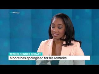 TRT World's Sport Correspondent Samantha Johnson talks about tennis gender debate