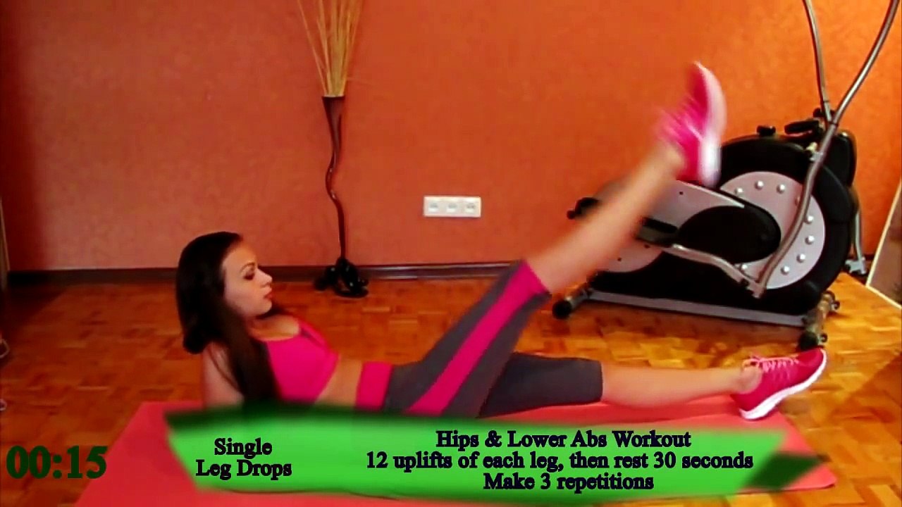 HOW TO LOSE WEIGHT & GET PERFECT BODY SHAPE FOR WOMAN FAST AND EASY AT HOME - SEXY HIPS & BUTT