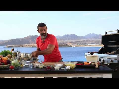 استكاوزا بصوص الزبدة و الليمون - نيوكي بصوص أحمر وريحان | شبكة وصنارة حلقة كاملة