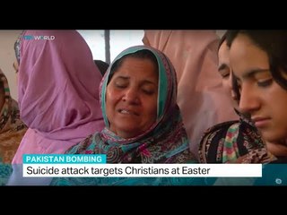 Suicide attack targets Christians at Easter, Charlotte Dubenskij reports