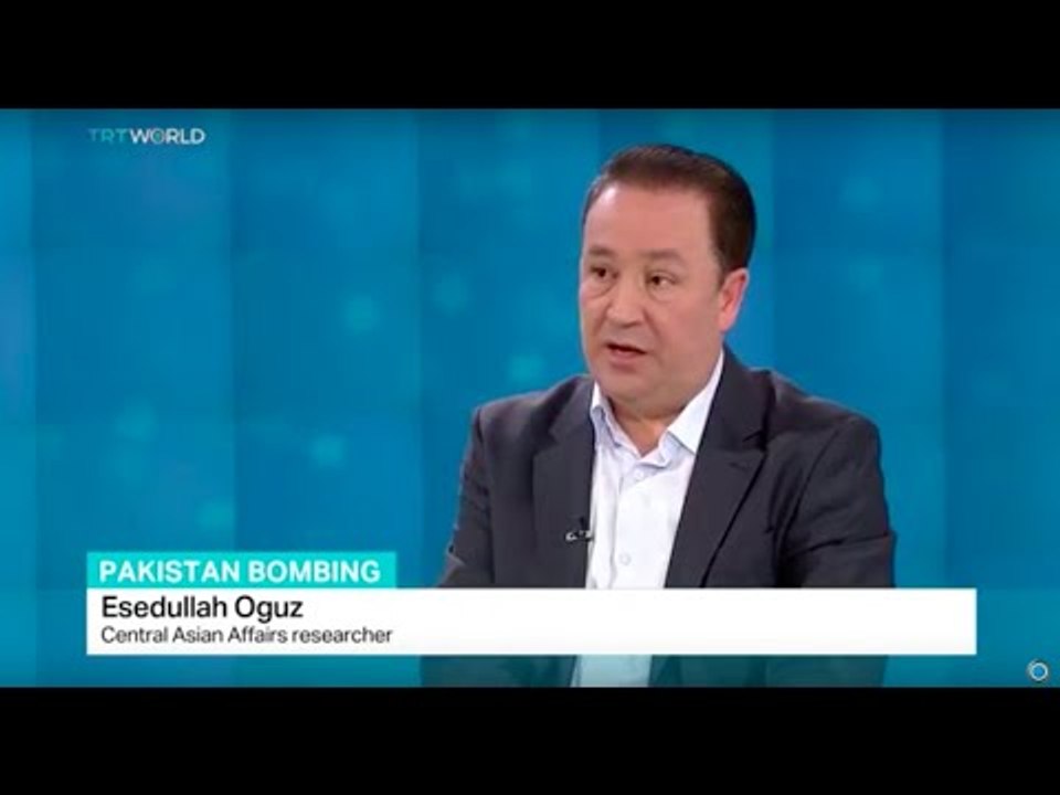 Interview with Esedullah Oguz from Central Asian Affairs on Pakistan suicide attack