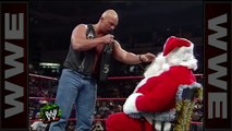 Cold' drops Santa Claus with a Stunner - Raw, Dec. 22, 1997