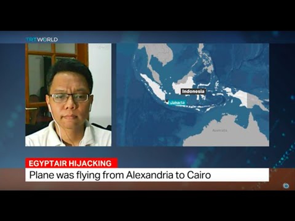 Interview with aviation expert Gerry Soejatman on EgyptAir hijacking