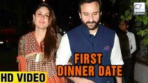 Kareena Kapoor And Saif Ali Khan First Dinner Date Post Delivery