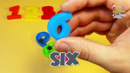 Download Video: 12345678910 Numbers 123 English 12345 Letters for Kids Learning Number Magnet Counting Learn Party