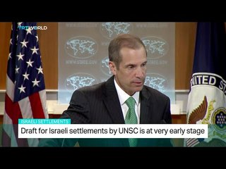 US says resolution for Israeli settlements is at early stage