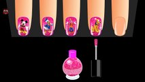 Learn Colours with Surprise Nails Arts Mickey Mouse Clubhouse - Learning Colors for Toddlers Videos