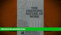 Read  The Changing Nature of Work (Frontier Issues in Economic Thought)  Ebook READ Ebook