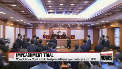 Constitutional Court to rule on whether President Park can be called as witness