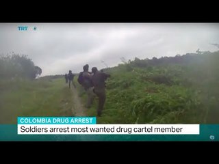 Soldiers arrest most wanted drug cartel member in Colombia