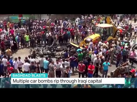 Multiple car bombs rip through Iraqi capital, Soraya Lennie reports
