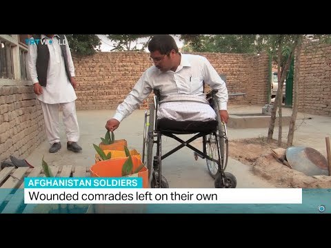 Wounded comrades left on their own, Jennifer Glasse reports from Afghanistan