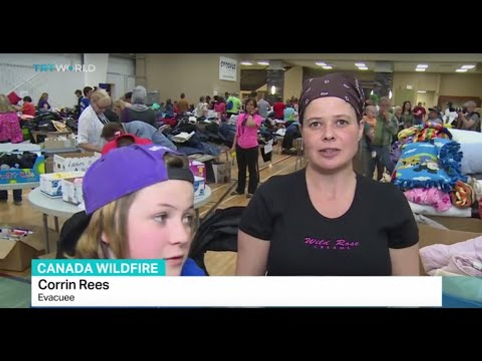 Canada Wildfire: Alberta blaze threatens neighbouring province, Tetiana Anderson reports