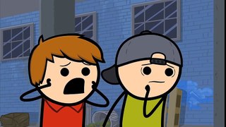 Return of the Purple Shirted Eye Stabber - Cyanide & Happiness Shorts