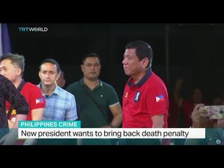 New president wants to bring back death penalty in Philippines