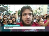 Protests against interim President Michel Temer in Brazil