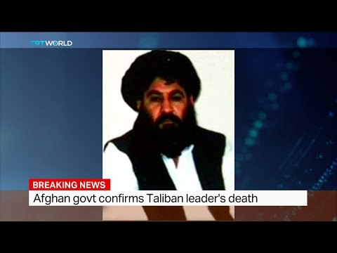 Afghan government confirms Taliban leader's death