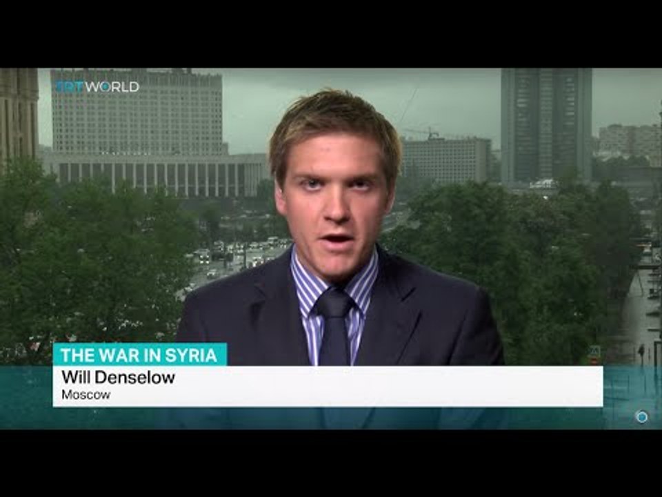 Russia says 'it reserves right' to air strikes, Will Denselow reports